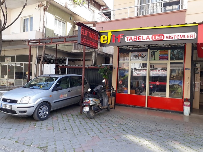 Pleksi Kutu Harf Tabela