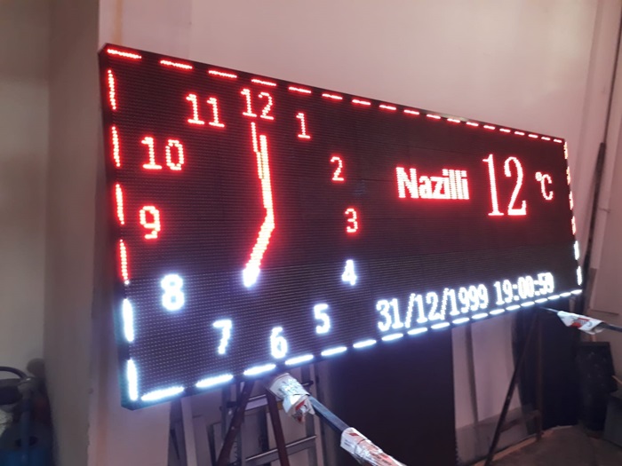 Kayan Yazı Led Tabela