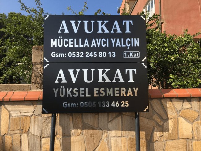 Avukat tabelası